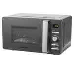 Salter EK5653 Cosmos 20L Digital Microwave – 27cm Glass Turntable For Even Cooking, Auto Cook Programmes & Defrost Settings, 60 Minute Timer Dial, LED Display,800W, 33(D) x44(W) x34cm(H)