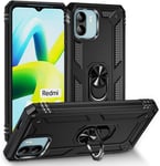 For Xiaomi Redmi A1 Case, Kickstand Shockproof Ring Phone Cover
