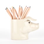 Pennkopp British Lop Pig, Handmålat stengods