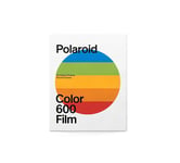 Films couleur pour appareils photo instantané Polaroid i-Type et 600 Blanc Edition cadre rond