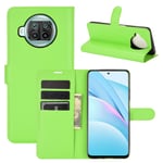 Hülle® Flip Wallet Case Compatible for Xiaomi Mi 10T Lite 5G (Green)