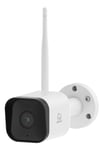 DELTACO SMART HOME WiFi kamera för utomhusbruk IP65, 2MP, ONVIF, vit