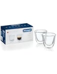 DeLonghi Espresso 2 Pack Glasses DBWALLESP