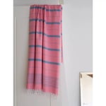 Extra stor Hamamhandduk XXL EGE 160x220 (Candy Pink/Ocean Blue)