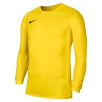 Nike Park VII Jersey LS Maillot Homme, Tour Yellow/(Black), FR : S (Taille Fabricant : S)