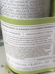 Korres Cucumber Bamboo Body Smoothing Milk Cream Body Wash Cleanser Gift Set