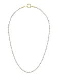 Cabo Necklace Pearl Accessories Jewellery Necklaces Pearl Necklaces Gold Edblad
