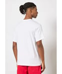 Nike Air Jordan Mens T Shirt in White Cotton - Size X-Large