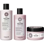 maria nila Pure Volume Bundle Shampoo 350 ml & Conditioner 300 ml & Ma