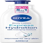 NIVEA Express Hydration Body Lotion (400ml), Fast Absorbing 1 g (Pack of 1) 