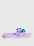 Disney Lilac Lilo & Stitch Slip-On Sliders 13 Infant female