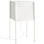 Paper Cube Table Lamp Gulvlampe Hvit, Hvit