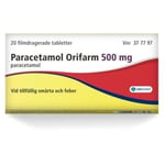 Orifarm Paracetamol tabletter 500mg, 20 st