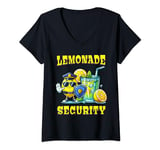 Womens Lemonade Security Lemon Juice Boss V-Neck T-Shirt