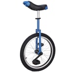 JFF Unicycle Leakproof Butyl Tire Wheel Cycling Outdoor Sports Fitness Exercise Pedal Balance Car Balance Cycling Exercise Fitness,Blue,20