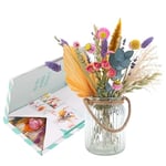 BloomPost BloomPosy Pastel - Fleurs séchées Directement dans la boîte aux Lettres - Cadeau Boîte aux Lettres Originale