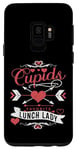 Galaxy S9 Romantic Lunch Lady Cupid's Favorite Valentines Day Quotes Case