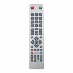 TV-fjärrkontrollersättning för Sharp Aquos fjärrkontroll Smart ersättning bärbar storlek silver