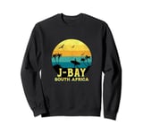 J-BAY SOUTH AFRICA Retro Surfing and Beach Adventure Sweatshirt