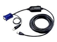 ATEN KA7970 USB KVM Adapter Cable (CPU Module) - Tangentbords-/video-/muskabel - RJ-45 (hane) till USB, HD-15 (VGA) (hane)