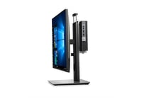 Dell Micro Form Factor All-In-One Stand Mfs18 - Ställ - För Skärm/Mini-Pc - Skärmstorlek: 19"-27" - Monteringsgränssnitt: 100 X 100 Mm - Skrivbord - För Optiplex 3020, 3040, 3046, 3050, 3060, 5050, 5060, 7040, 7050, 7060 (Mikro), 9020 (Mikro)