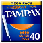 TAMPAX Super Plus avec applicateur 40 pc(s) tampon(s)