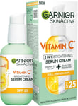 Garnier Vitamin C Serum Cream 2in1 Formula With 20% C serum & SPF 25 Moisturiser