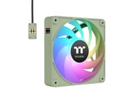 Thermaltake Cl-F196-Pl12mg-A, Fan, 12 Cm, 68 Cfm, Grön