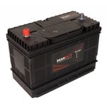 SKANBATT Fritidsbatteri 12V 115AH 800CCA (330x172x222/242mm) +midtstilt
