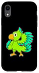 Coque pour iPhone XR Perroquet vert