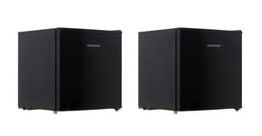 Off to Uni Cookology Table Top Mini Fridge & Freezer Pack in Black