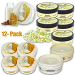 THE BODY SHOP Moringa + Almond Milk & Honey - 200ml Body Butter Tubs - 6 of Each