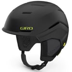 Giro Tenet MIPS Ski Helmet in Matt Black / Anodised Green