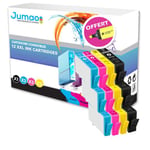 12 cartouche Jumao compatibles pour HP Deskjet 3070A Photosmart Premium Fax eAiO
