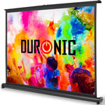 Duronic Projector Screen DPS40 /43 Portable Desktop Projection Screen for School
