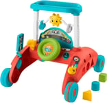 Fisher-Price 2-Sided Steady Speed Walker - UK English Edition, interactive baby