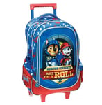 Paw Patrol Knights Rolling Travel bag and backpack rucksack super wheels Chase
