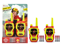 Dickie Walkie Talkie Fire palomies 100m 2,4GHz lasten radiopuhelin