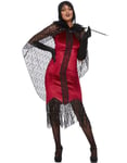 Deluxe Vampyr Flapper Kostyme til Dame