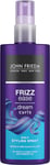 John Frieda Frizz Ease Dream Curls Daily Styling Spray, Curl Reviving Spray for