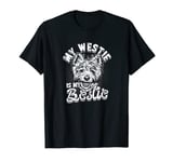 My westie is my bestie - dog T-Shirt