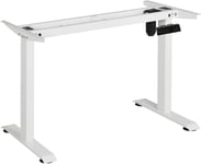 Rootz skrivbordsram med justerbar höjd - Elektriskt stående skrivbord - Sit-Stand-arbetsstation - Förinställningar för minneshöjd - Kollisions- och öv