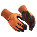 Guide Gloves 579 HP Handske nitril, Hi-Viz, nitril 10