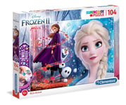 Disney Frozen Frost II Jewels Pussel 104 bitar