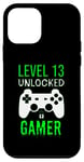 iPhone 12 mini Level 13 Unlocked Gamer - Gamer 13th Birthday Funny Case