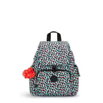 Kipling Backpack CITY PACK MINI Small ABSTRACT PRINT SS2024 RRP £88