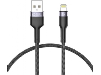 Kabel USB Tech-Protect USB-A - Lightning 0.25 m Czarny (THP1591)