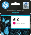 HP 912 Magenta original ink cartridge for HP Officejet Pro 8022 8023 8024