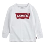 Levi's Kids l/s Batwing Tee Baby Boys, White, 18 Months