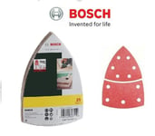BOSCH Mixed Grit Sanding Sheets (25/Pack) (To Fit: Bosch PSM 10.8 Li Sander)